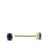 Ear Party Sapphire Stud Earrings in 18ct Yellow Gold Hardy Brothers 
