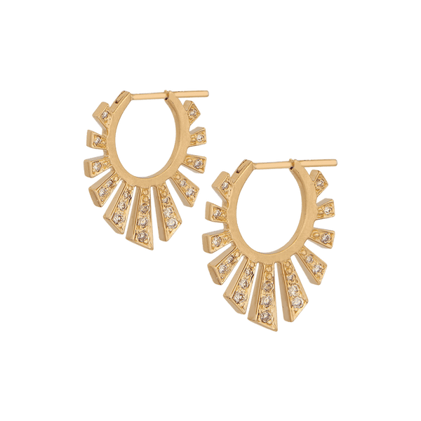 King Sun Diamond Earrings Hardy Brothers Jewellers