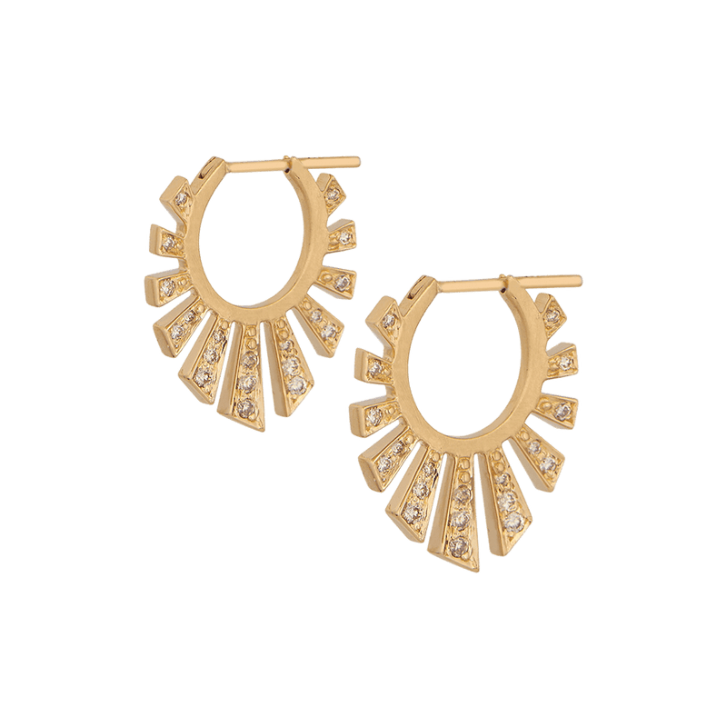 King Sun Diamond Earrings Hardy Brothers Jewellers
