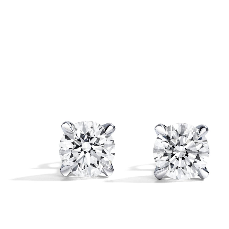 Paeonia 2.00ct Diamond Studs Hardy Brothers Jewellers