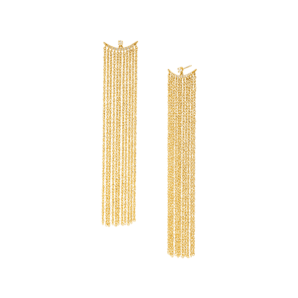 Phase Fringe Drop Earrings Hardy Brothers Jewellers