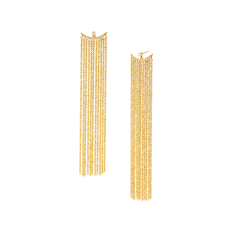 Phase Fringe Drop Earrings Hardy Brothers Jewellers