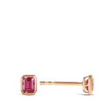 Quintessential Colour Pink Tourmaline Earrings in 18ct Rose Gold Hardy Brothers 