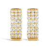 Quintessential 0.50 Carat Diamond Hoop Earrings in 18ct Yellow Gold Hardy Brothers Jewellers