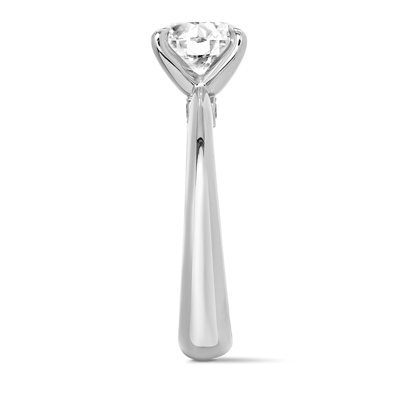 Paeonia 2.04ct Round Brilliant Cut Diamond Engagement Ring Hardy Brothers Jewellers
