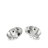 Sterling Silver Dachshund Cufflinks Hardy Brothers Jewellers