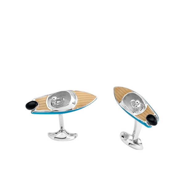 Sterling Silver Speed Boat Cufflinks Hardy Brothers Jewellers