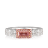 Vault 2.20 Carat Argyle Pink Diamond Ring in 18ct White Gold Hardy Brothers Jewellers 
