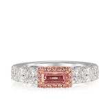 Vault 2.20 Carat Argyle Pink Diamond Ring in 18ct White Gold Hardy Brothers Jewellers 