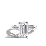 Vault 3.34 Carat Trilogy Diamond Engagement Ring in 18ct White Gold Hardy Brothers Jewellers 