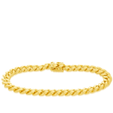 Curb Link Bracelet in 18ct Yellow Gold Hardy Brothers Jewellers