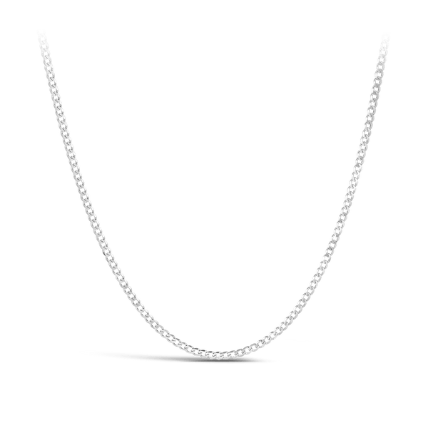 18ct White Gold Miami Link Bracelet Hardy Brothers Jewellers