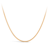 Snake Chain Necklace in 18ct Yellow Gold Hardy Brothers 