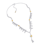 Vault 22.23 Carat Yellow and White Diamond Necklace Hardy Brothers 