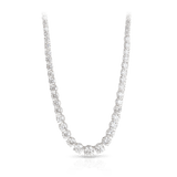 Vault 31.12 Carat Graduated Diamond Tennis Necklace Hardy Brothers 