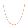 Wheat Chain Necklace in 18ct Rose Gold Hardy Brothers 