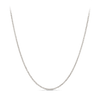 Wheat Chain Necklace in 18ct White Gold Hardy Brothers 
