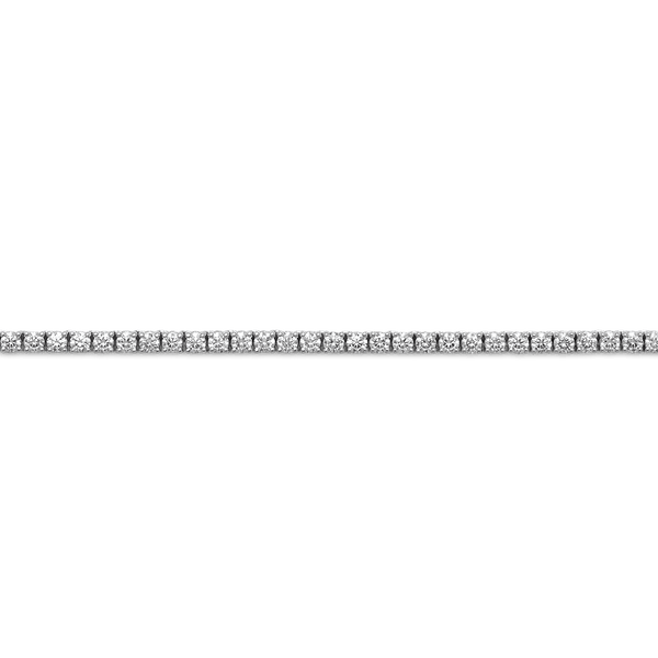 9.00 Carat Diamond Tennis Necklace in 18ct White Gold Hardy Brothers 