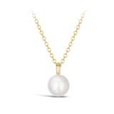 Akoya Pearl Pendant in 18ct Yellow Gold Hardy Brothers 