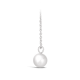 Akoya Pearl Pendant in 18ct White Gold Hardy Brothers 
