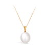 Australian South Sea Pearl Pendant in 18ct Yellow Gold Hardy Brothers 