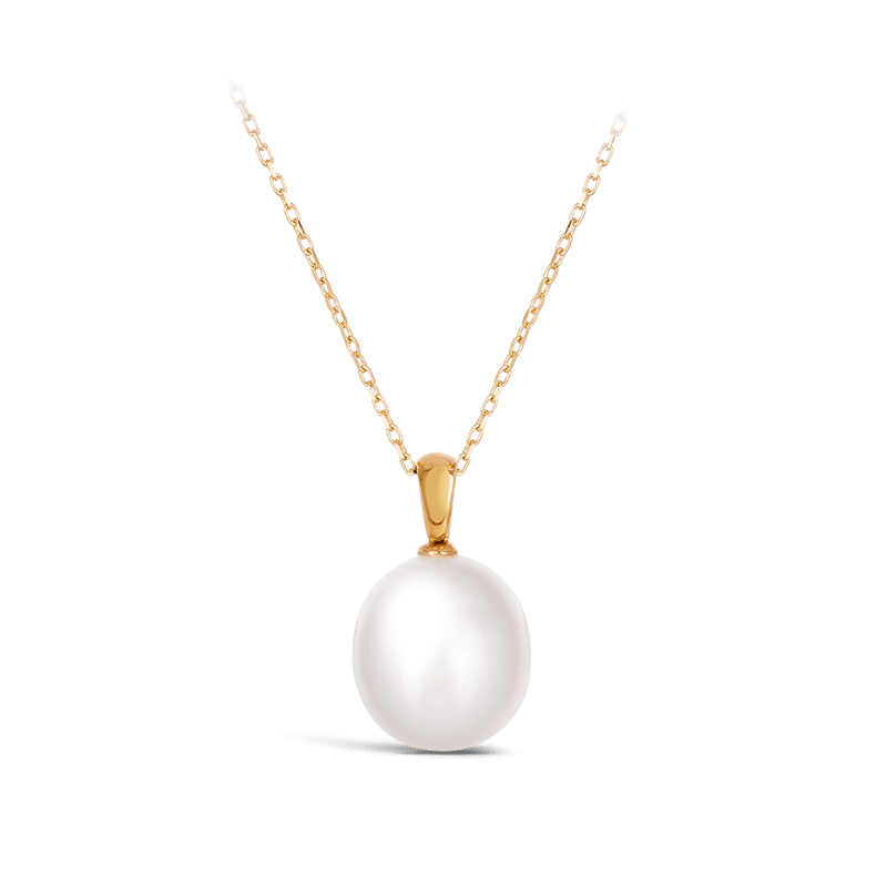 Australian South Sea Pearl Pendant in 18ct Yellow Gold Hardy Brothers 