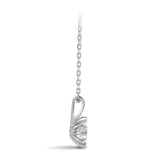 Celestial 0.50ct Princess Cut Diamond Pendant Hardy Brothers Jewellers