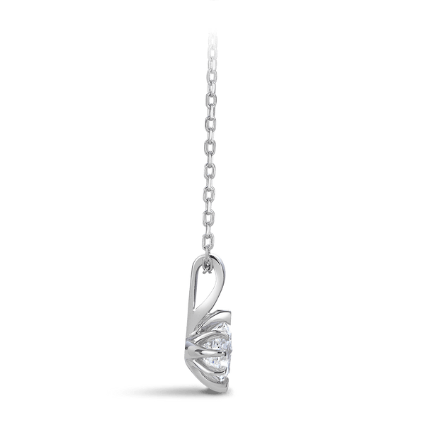 Celestial 0.50ct Princess Cut Diamond Pendant Hardy Brothers Jewellers
