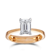 Paeonia 1.54 Carat Diamond Solitaire Engagement Ring in 18ct Rose Gold