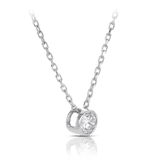 Quintessential 0.25 Carat Diamond Pendant in 18ct White Gold Hardy Brothers 