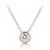 Quintessential 0.50 Carat Diamond Pendant in 18ct Rose Gold Hardy Brothers 