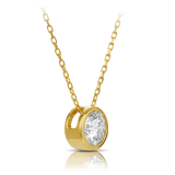 Quintessential 1.00 Carat Diamond Pendant in 18ct Yellow Gold Hardy Brothers 