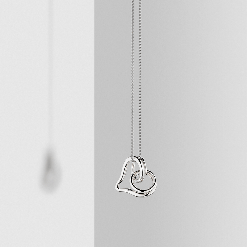 Evolve Sterling Silver Pendant Hardy Brothers Jewellers