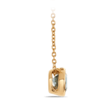 Quintessential Colour Aquamarine Pendant in 18ct Yellow Gold Hardy Brothers 