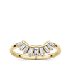 0.32 Carat Contour Diamond Wedding Ring in 18ct Yellow Gold Hardy Brothers 