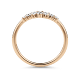 0.34 Carat Contour Diamond Wedding Ring in 18ct Rose Gold Hardy Brothers 