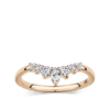 0.34 Carat Contour Diamond Wedding Ring in 18ct Rose Gold Hardy Brothers 