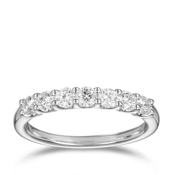 0.70 Carat Diamond Ring in 18ct White Gold Hardy Brothers 