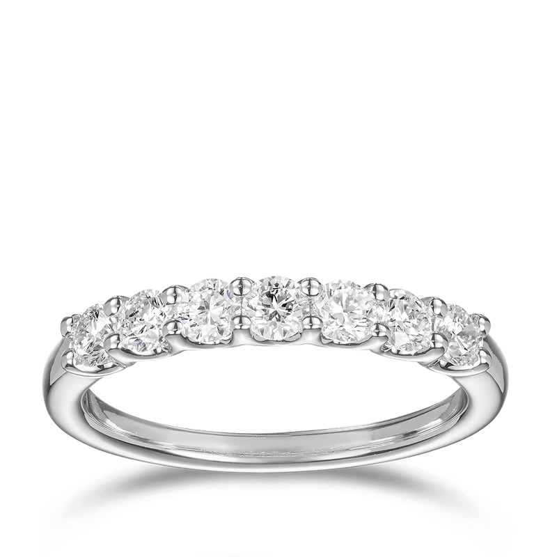 0.70 Carat Diamond Ring in 18ct White Gold Hardy Brothers 