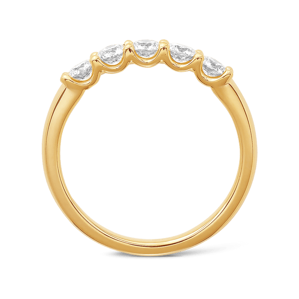 0.75 Carat Diamond Ring in 18ct Yellow Gold Hardy Brothers 