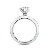 Arete 1.00 Carat Diamond Solitaire Engagement Ring in Platinum Hardy Brothers 