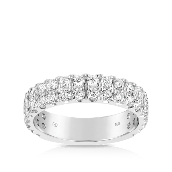 Quintessential 1.00 Carat Diamond Ring in 18ct White Gold  Hardy Brothers 