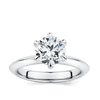 Arete 1.50 Carat Diamond Solitaire Engagement Ring in Platinum