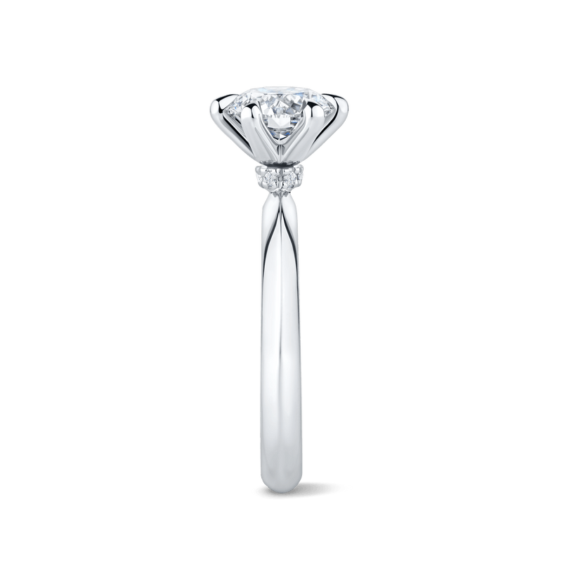 Arete 1.50 Carat Diamond Solitaire Engagement Ring in Platinum