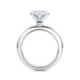 Arete 1.50 Carat Diamond Solitaire Engagement Ring in Platinum