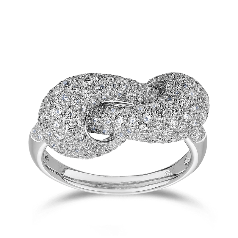 1.64ct Infinity Diamond Ring Hardy Brothers Jewellers