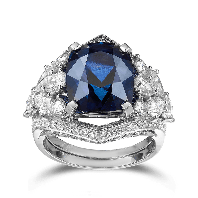 3 carat sapphire ring deals