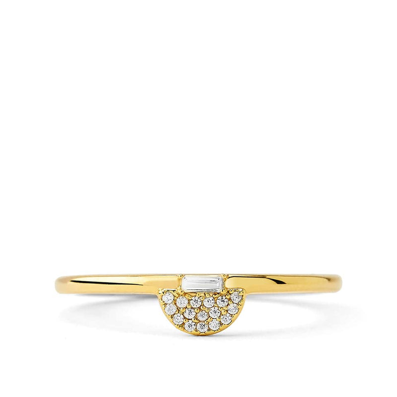 14ct Yellow Gold Pave Set Diamond Ring TGW  0.06ct Hardy Brothers Jewellers