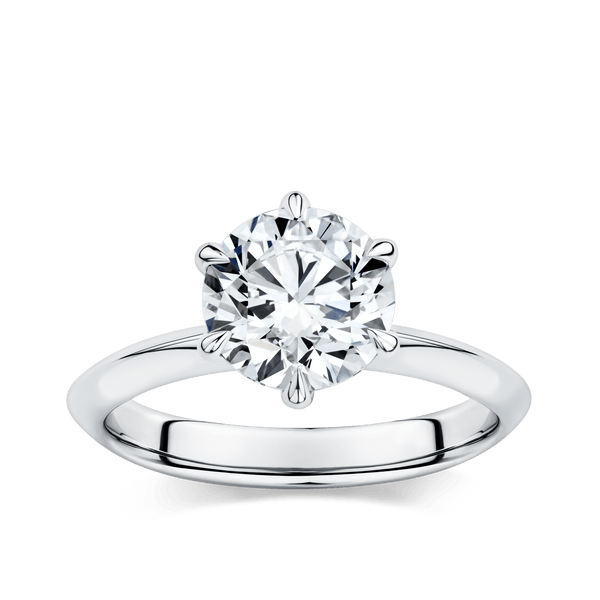Two carat solitaire diamond ring deals