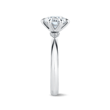 Arete 2.00 Carat Diamond Solitaire Engagement Ring in Platinum Hardy Brothers 